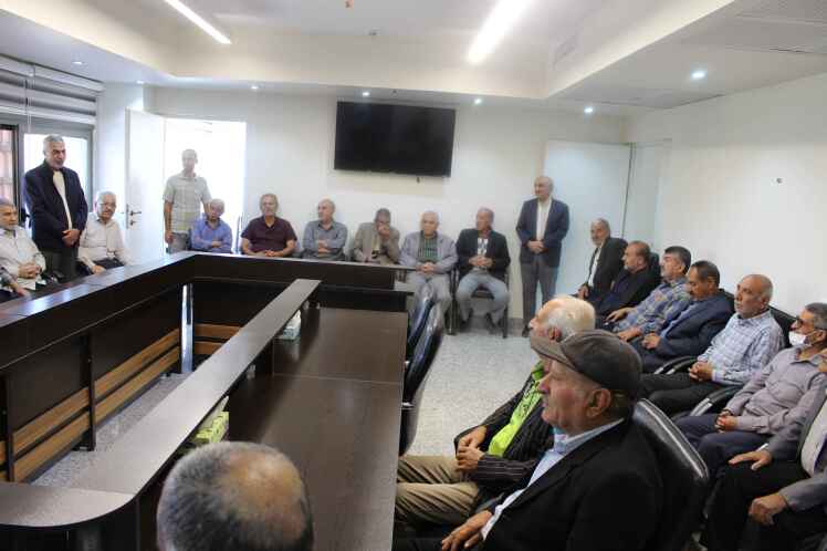 گردهمایی جمعی از ورزشکاران پیشکسوت در دهکده سرای سالمندان فرزانگان آبان ماه ۱۴۰۴